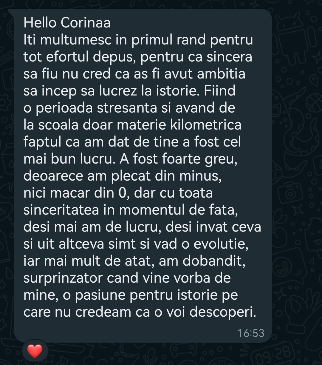 Mesaj de la un elev Edvanti — rezultat la BAC (5)