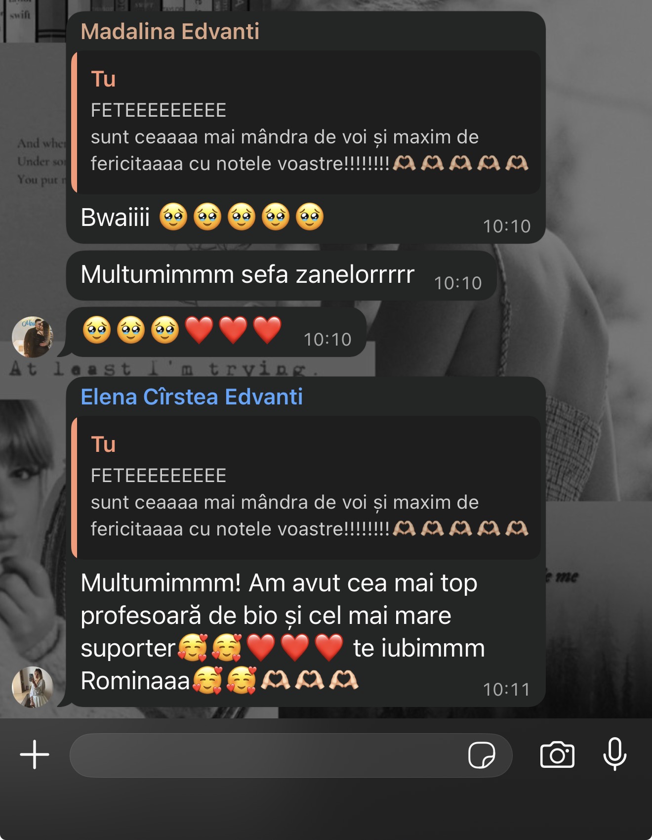 Mesaj de la un elev Edvanti — rezultat la BAC (6)